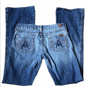 ❄️7 For All Mankind A Pocket Boot Cut Jeans